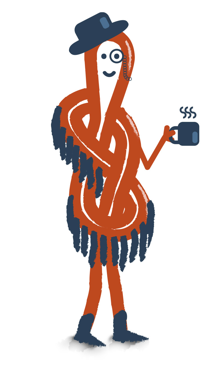 Mr.-Nó-tomando-café